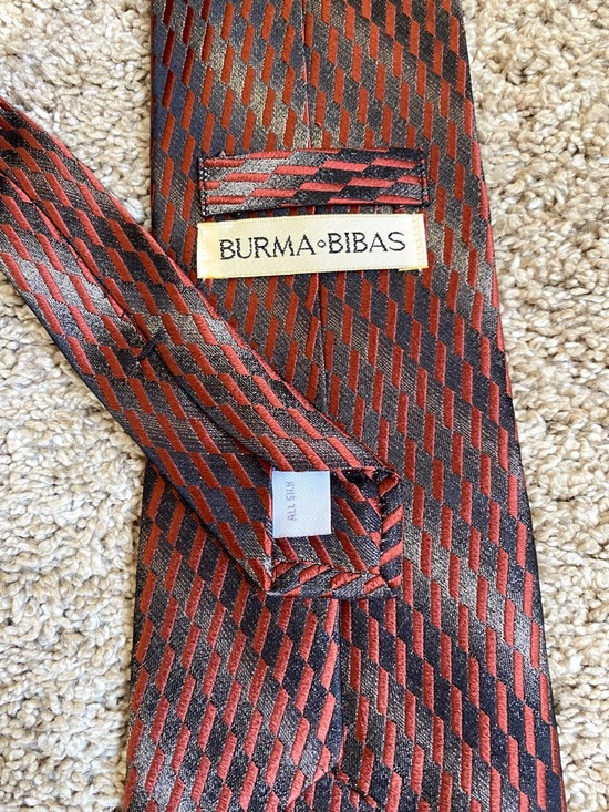 Burma Bibas Silk Neck Tie - Picture 4 of 8